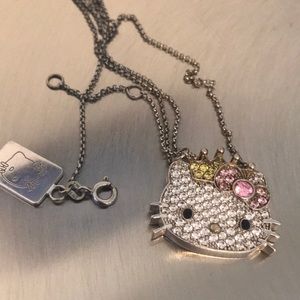 Hello Kitty 👑 Charm and Chain CZ 925